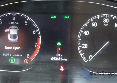 2018 Honda Accord Sport из США, поврежденный, VIN 1HGCV1F34JA063105